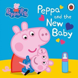 Book cover of Peppa and the New Baby