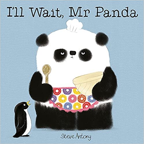 Best books to teach children social skills: phot of 'I'll Wait, Mr Panda book cover