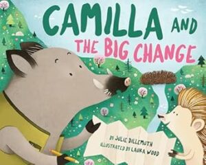 Book cover for Camilla and the Big Change by Julie Dillemuth