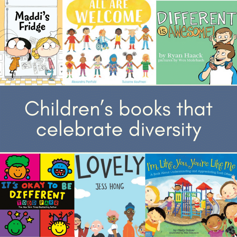 Children's books that celebrate diversity - photo of book covers