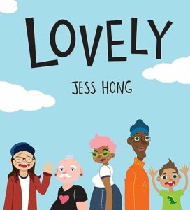 Book cover of Lovely by Jess Hong