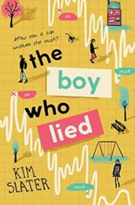 Book jacket of The Boy Who Lied
