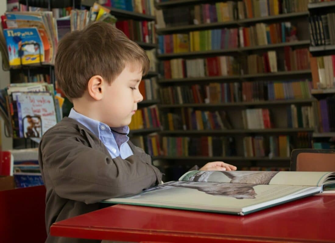 Anita Cleare parenting expert 'Helping children settle back into school post-lockdown' photo of boy at desk