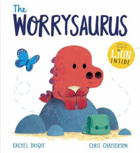 Book cover of The Worrysaurus by Rachel Bright, one of our recommended books to help children with anxiety