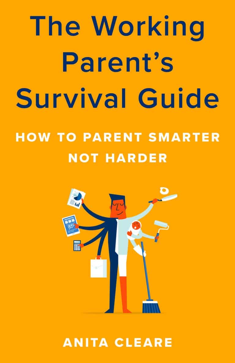 book cover of The Working Parent's Survival Guide by parenting expert Anita Cleare