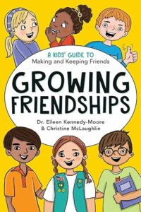 Book jacket for children's book Growing Friendships