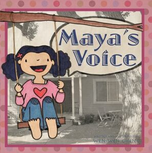 Book jacket of Maya's Voice