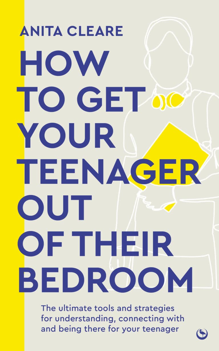 Photo of book cover of How to Get Your Teenager Out of Their Bedroom by parenting expert Anita Cleare