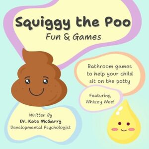 Book cover of Squiggy the Poo Fun and Games book